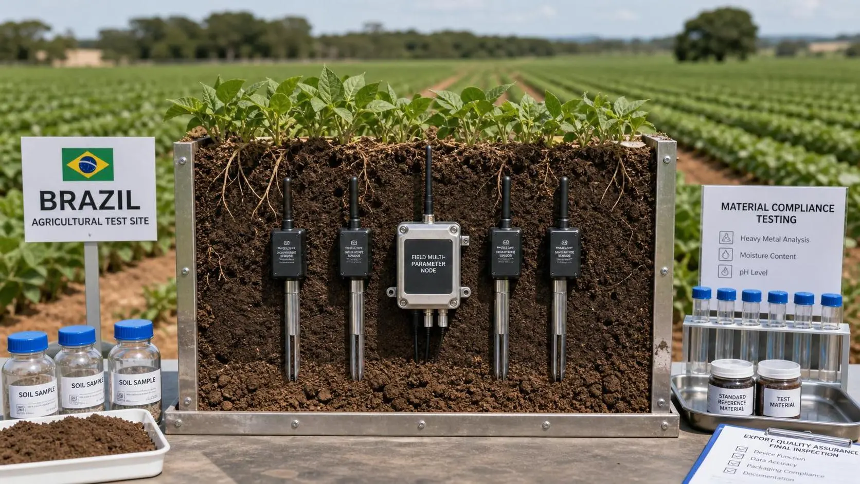 Brazil Enforces BEC Test for Soil Moisture Sensors