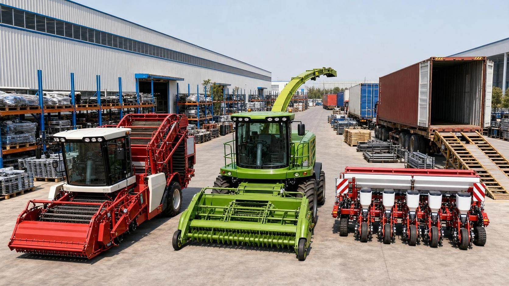 Ningjin Farm Machinery Cluster Strengthens Export Delivery