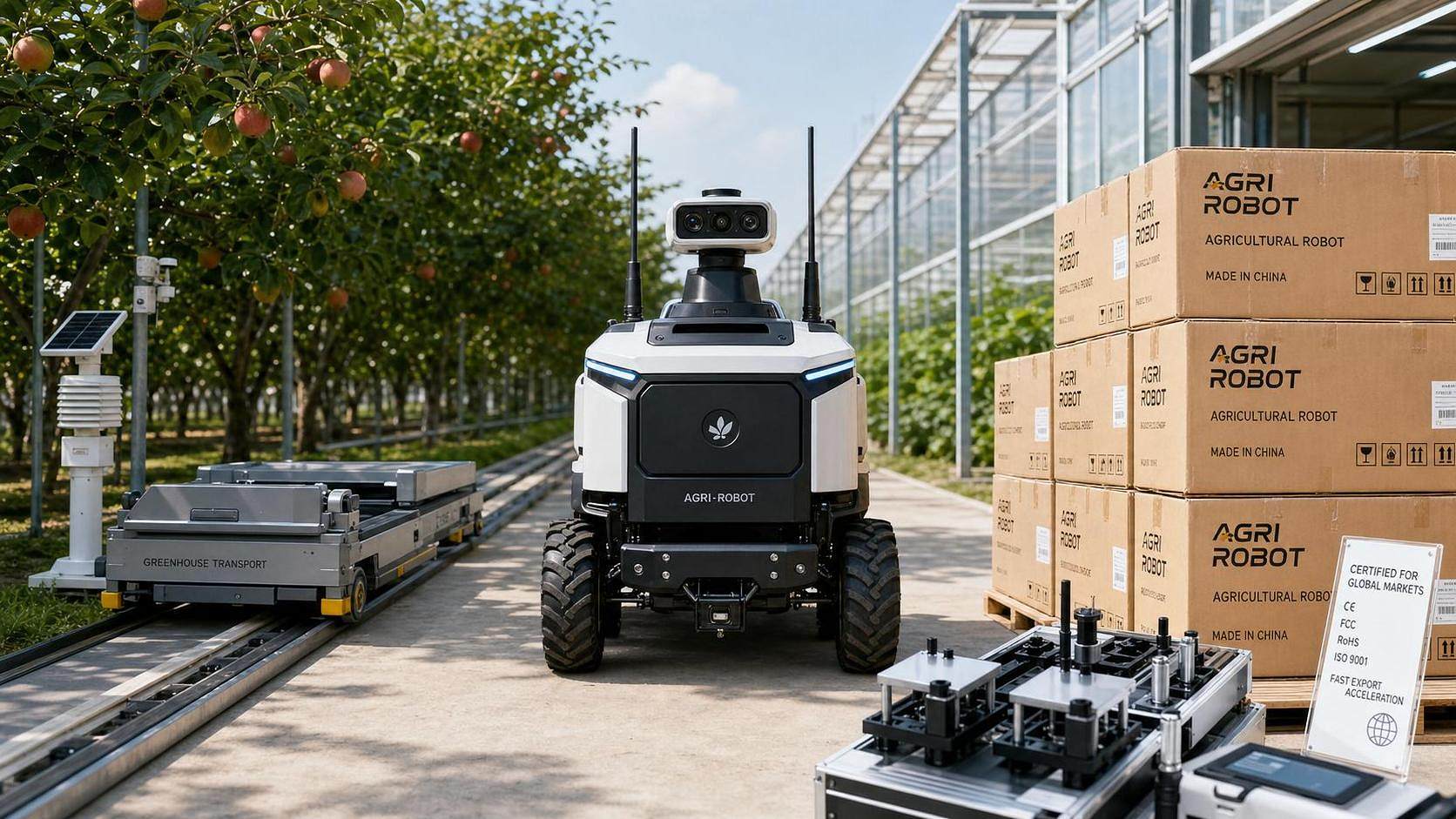 MIIT Opens Fast-Track Export Certification for Farm Robots