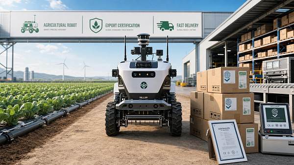China Opens Fast-Track Export Certification for Agricultural Robots