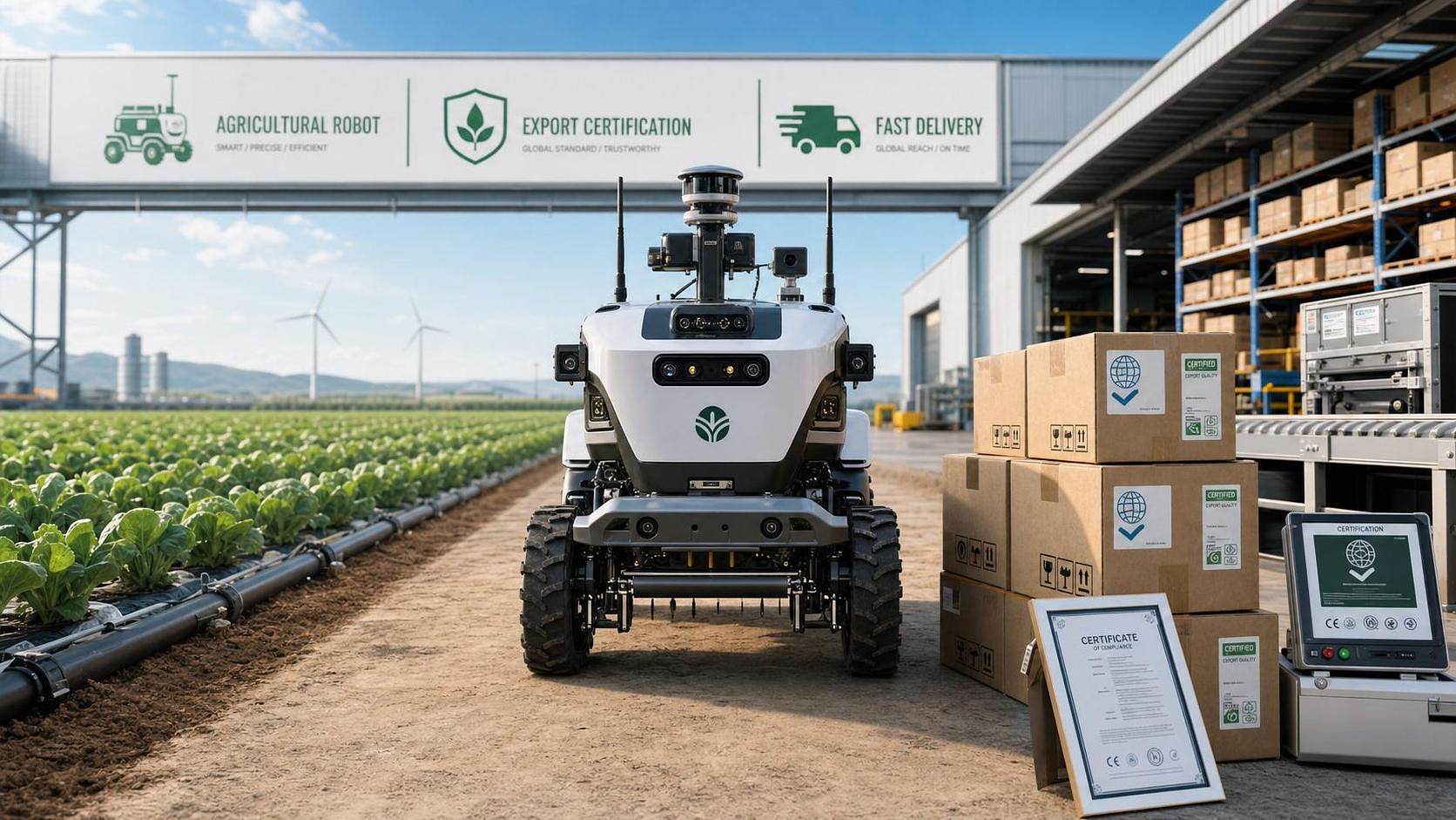 China Opens Fast-Track Export Certification for Agricultural Robots
