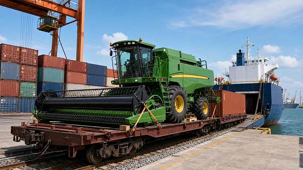 China-Kenya Rail-Sea Route Goes Weekly, Farm Machinery Transit Cut to 18 Days
