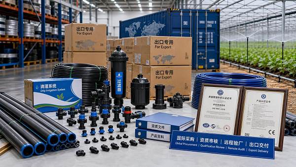 GFMT Opens Drip Irrigation Channel With 127 China Suppliers