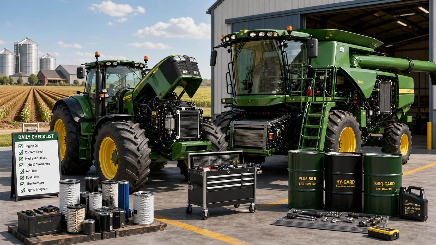 Farm Machinery Maintenance Basics: Common Failures, Daily Checks, and Downtime Prevention