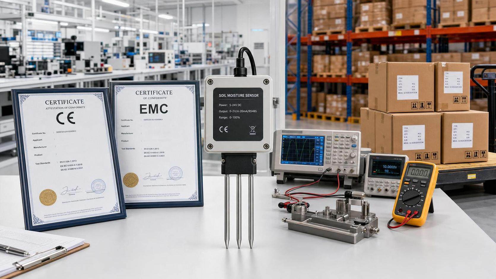 EU Rule Takes Effect: Soil Moisture Sensors Face New CE-EMC Requirement
