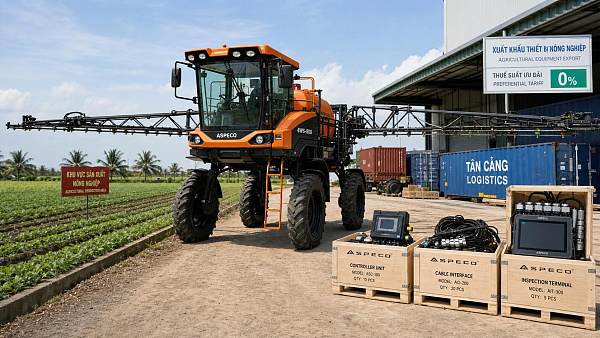 Vietnam Cuts Tariffs on Self-Propelled Sprayers, Adds VRA Interface Rule