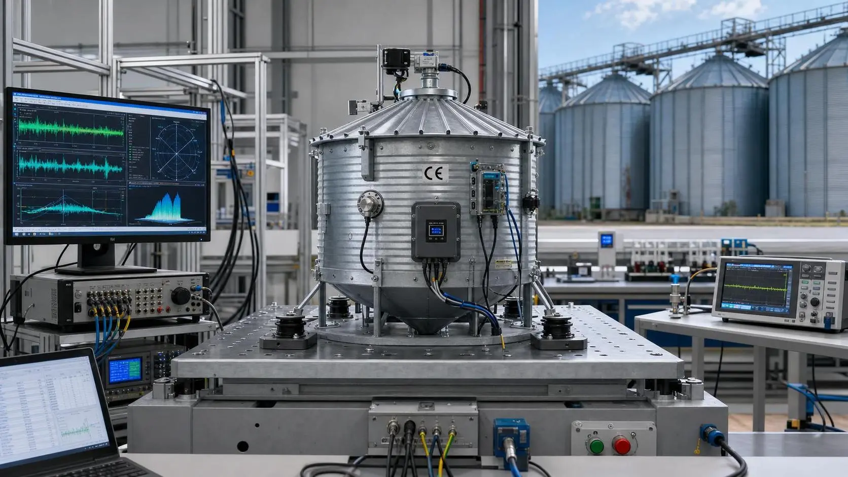 EU Adds Vibration Test for Grain Tank Automation CE Marking