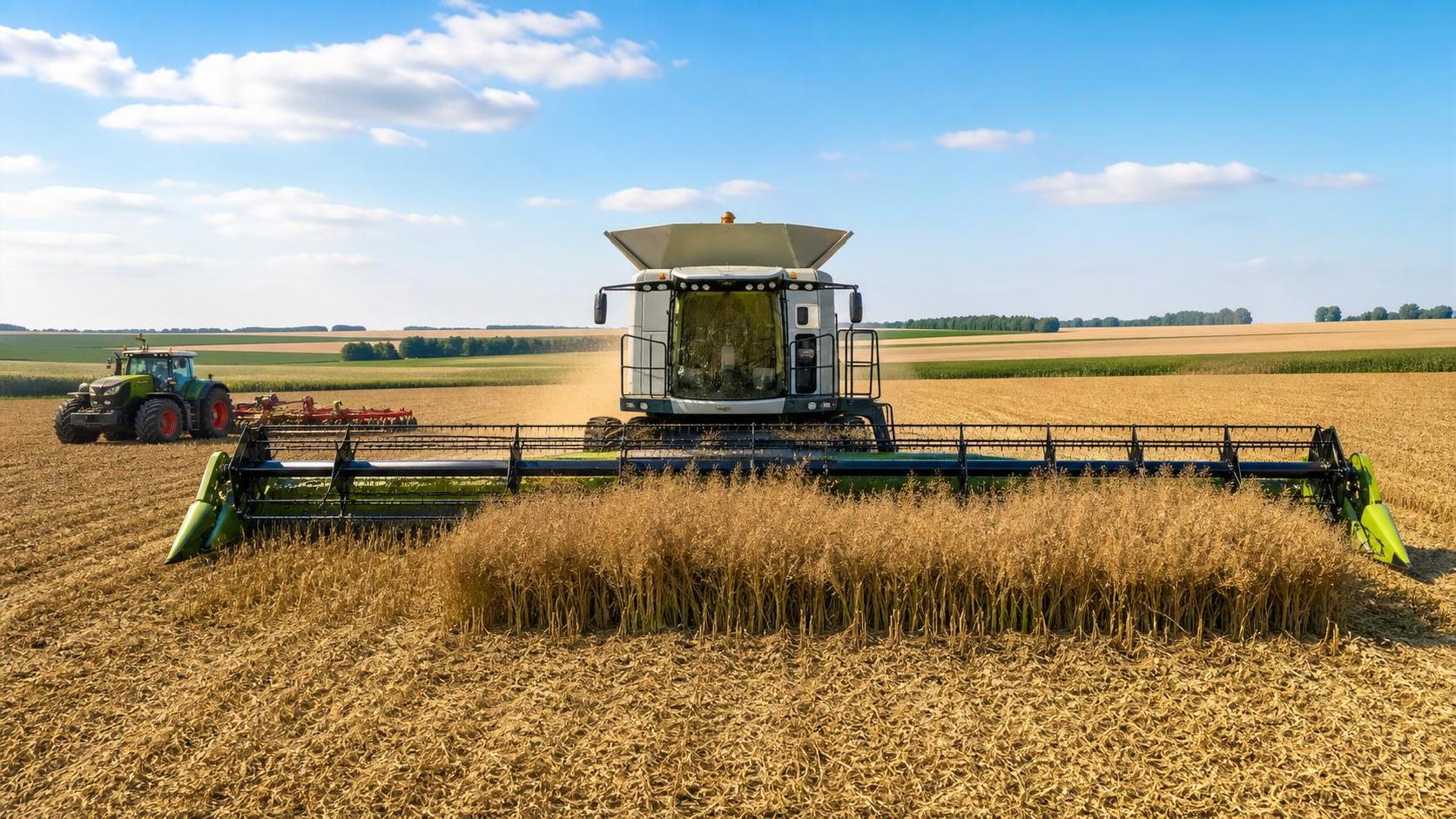 Large-Scale Farm Equipment for Canola: Key Machine Specs for Harvest and Field Prep