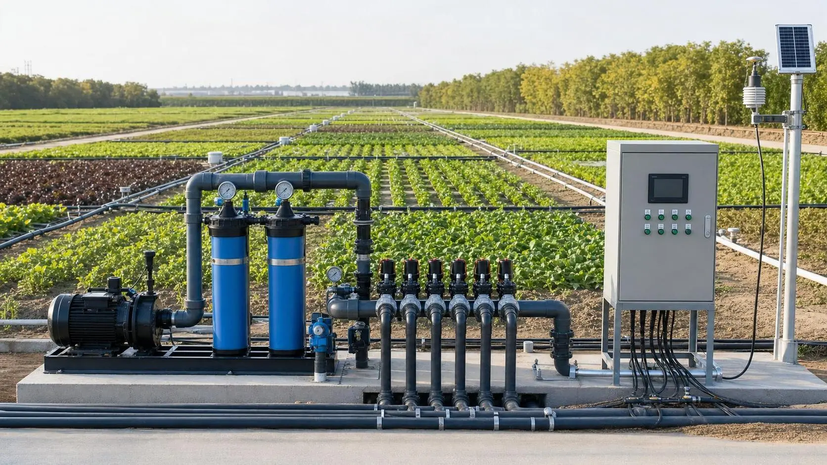 How an Intelligent Irrigation Equipment Exporter Supports Multi-Region Projects and Compliance