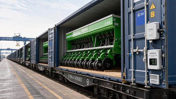 Grain Machinery Rail Route Cuts Transit to 96 Hours