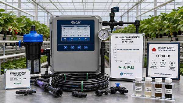 Canada Enforces New CSA Certification for Drip Irrigation Logic