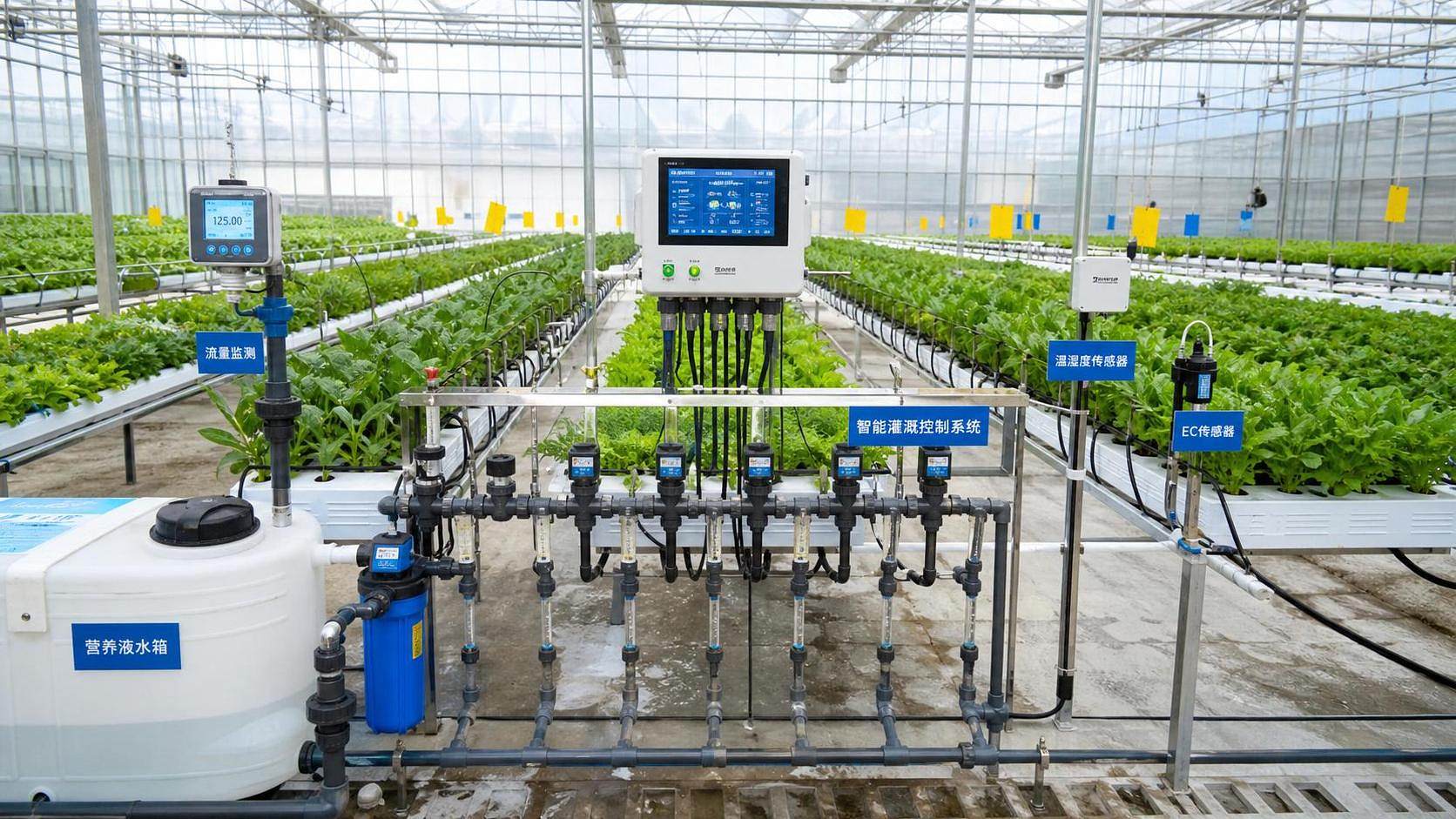 Intelligent Irrigation Systems for Greenhouses: Sensors, Control Logic, and ROI Intelligent Irrigation Systems for Greenhouses: Sensors, Control Logic, and ROI