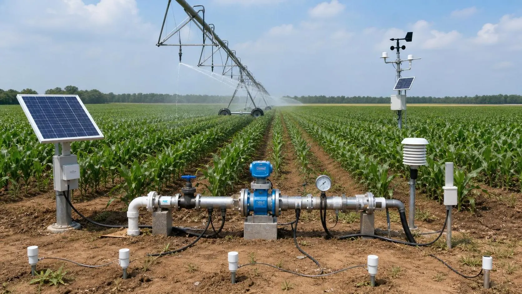 Sensor-Based Irrigation Systems for Row Crops: Which Data and Field Conditions Matter Most?
