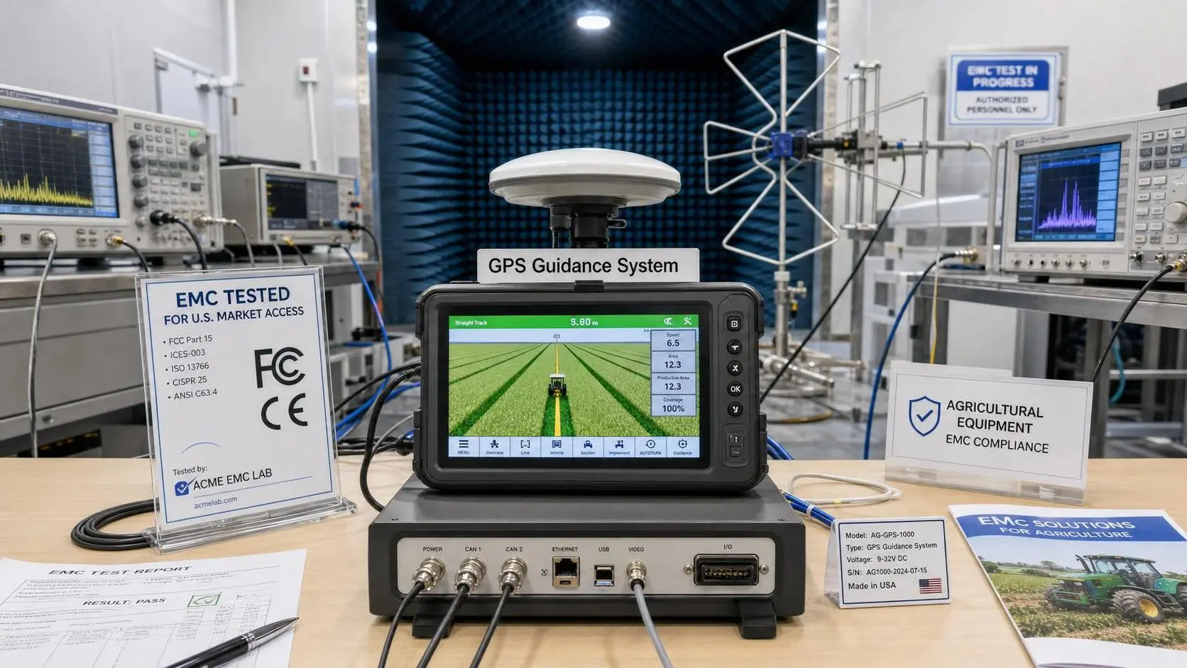 EPA Rule Takes Effect for GPS Guidance EMC Testing