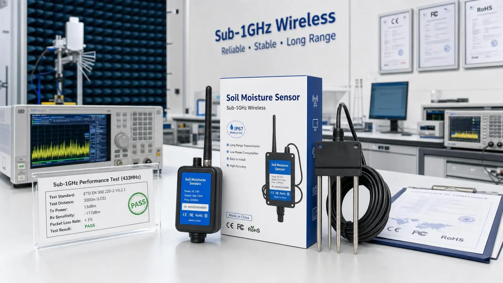 Brazil Expands ANATEL Approval for Soil Moisture Sensors