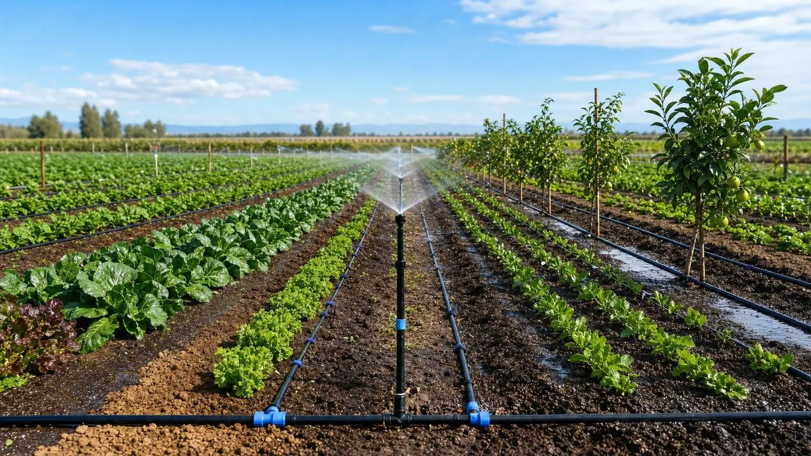 How to Choose Water-Saving Irrigation Systems for Different Crop and Soil Conditions