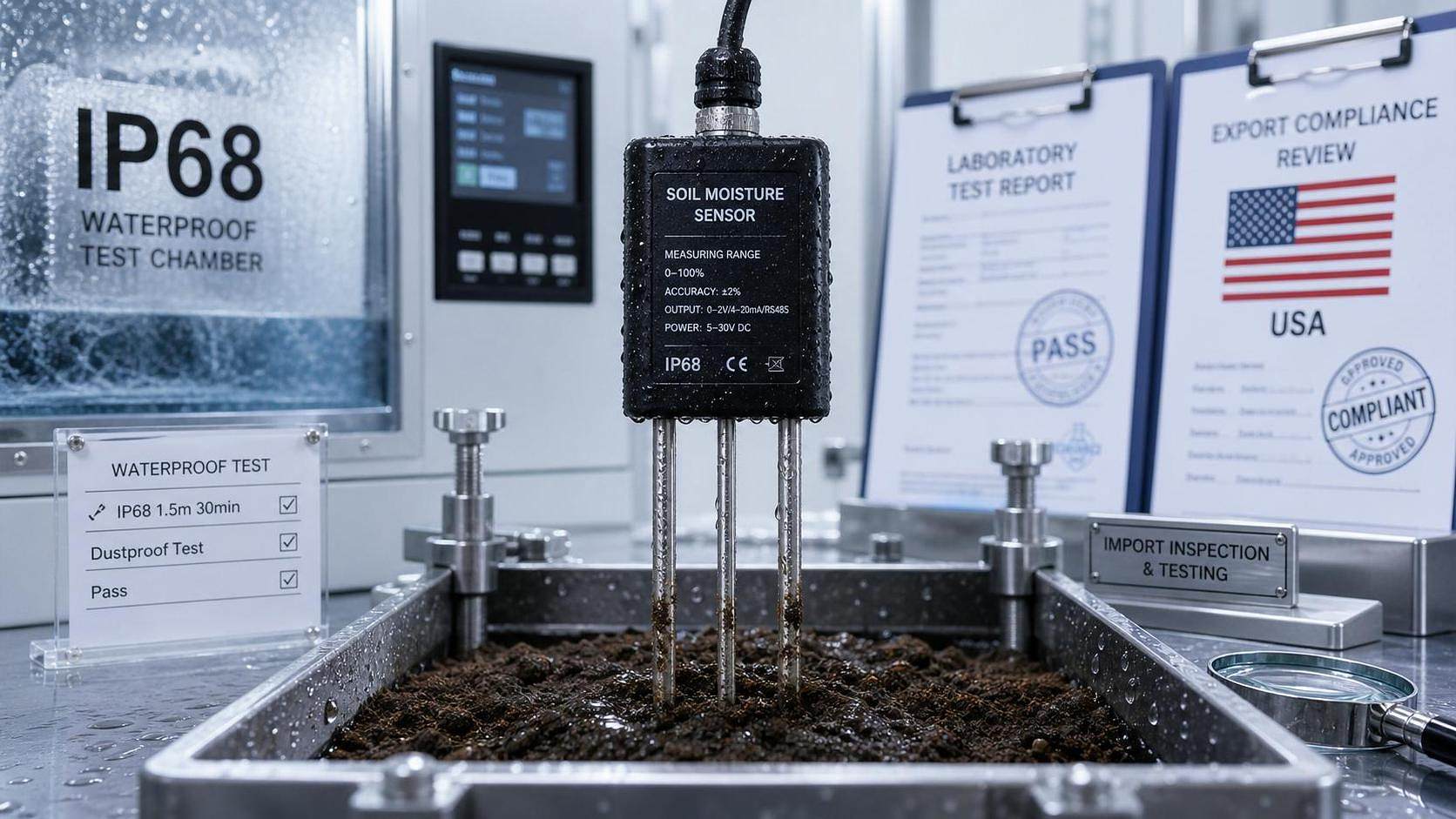 FDA Sets IP68 Rule for Soil Moisture Sensor Imports FDA Sets IP68 Rule for Soil Moisture Sensor Imports