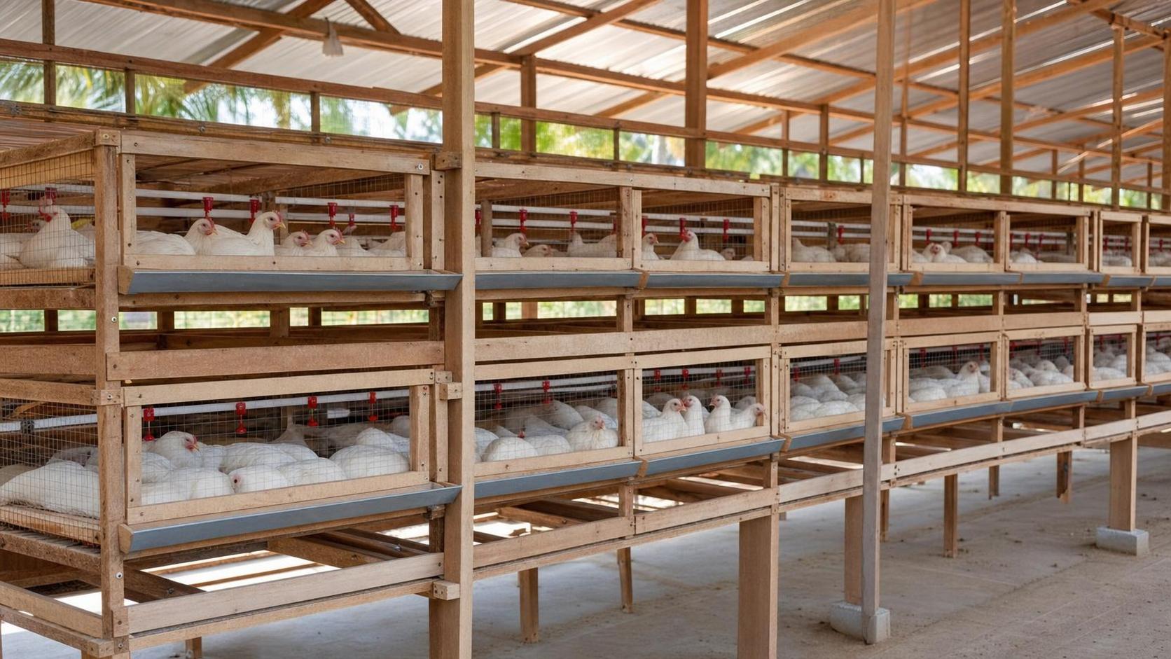How to Select a Broiler Wooden Chicken Cage in Nigeria for Farm Use