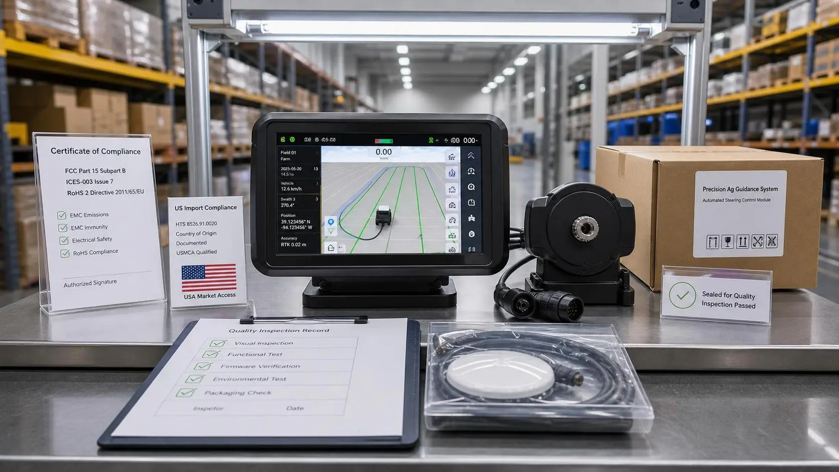 US Import Rule Tightens for GPS Guidance Systems