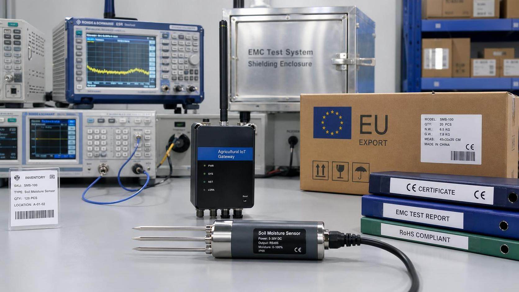 EU Rule Takes Effect: Soil Moisture Sensors Need Revised CE-EMC Certification EU Rule Takes Effect: Soil Moisture Sensors Need Revised CE-EMC Certification