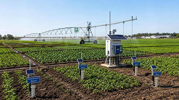 How Precision Agriculture Improves Water Management with Sensors, GPS, and VRT