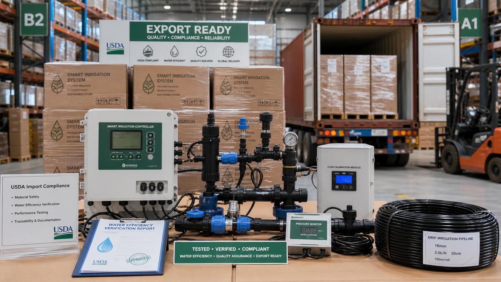 USDA Rule Takes Effect for Drip Irrigation Imports