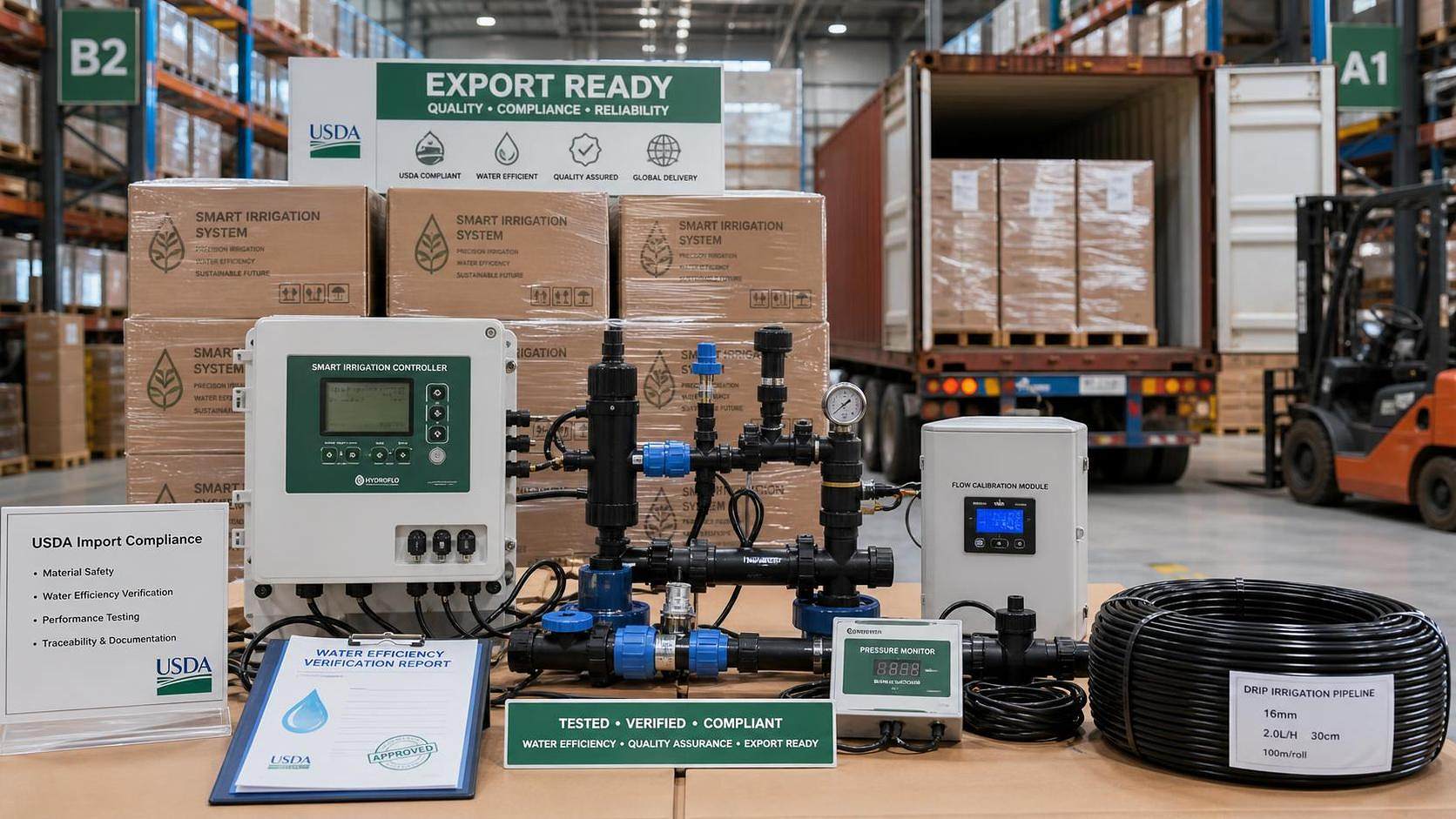 USDA Rule Takes Effect for Drip Irrigation Imports USDA Rule Takes Effect for Drip Irrigation Imports