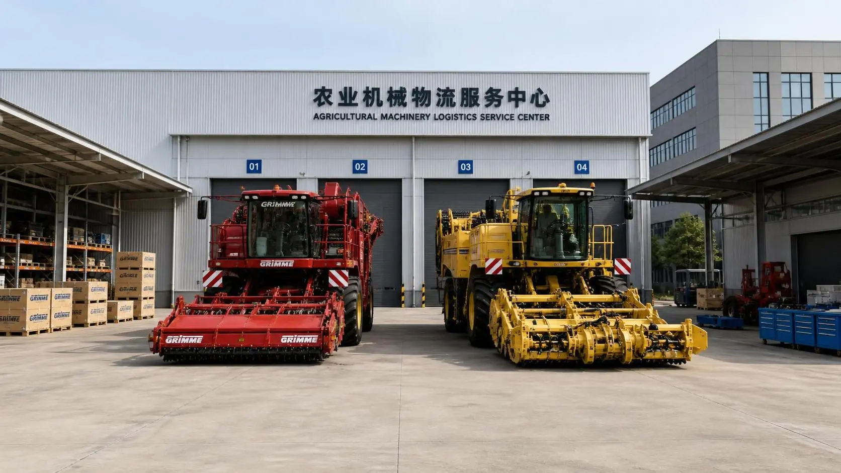 GRIMME Tianjin Signs to Join Changchun Agricultural Machinery Expo Center