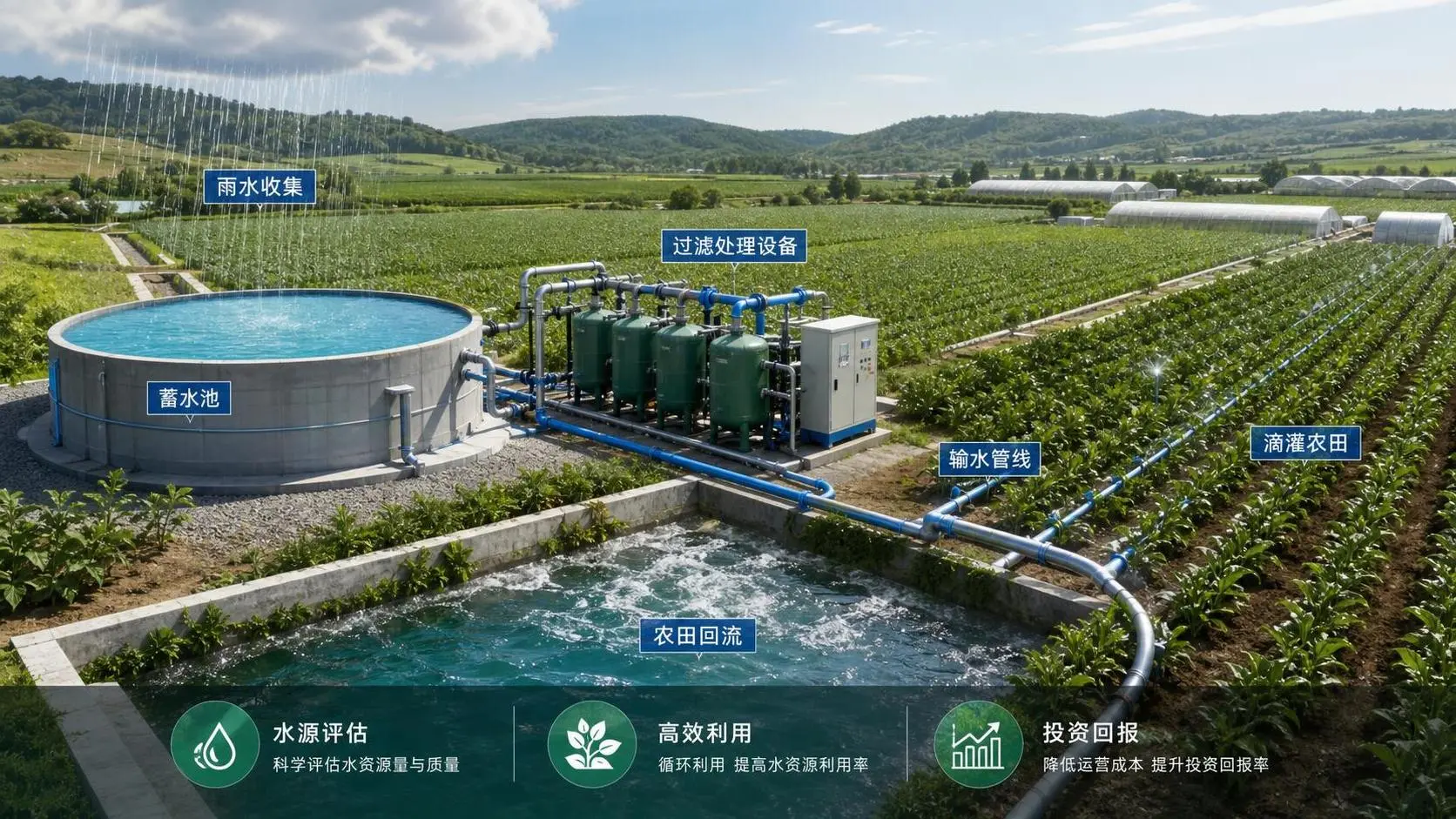 How to Evaluate Water Recycling Systems for Farms by Water Source and ROI