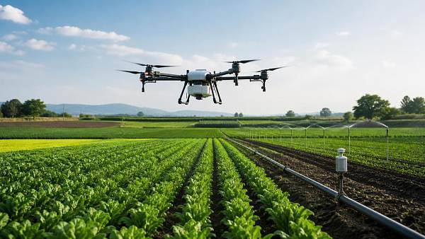 Precision Farming Solutions with Drone Data for Field Mapping and Crop Decisions