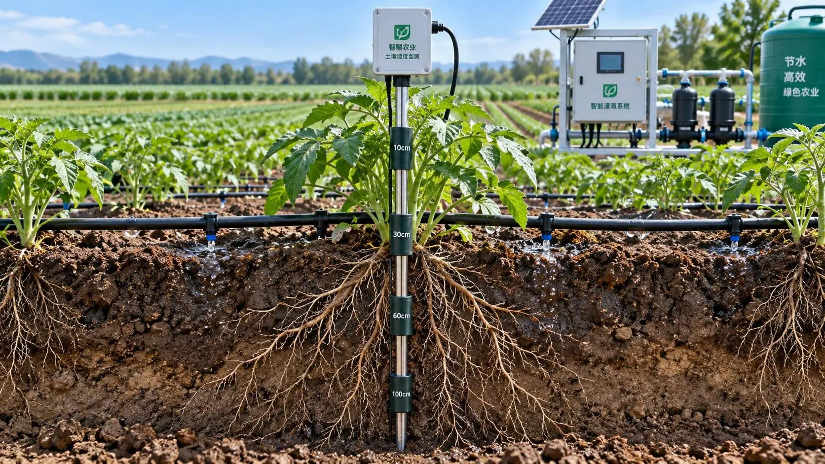 Selecting Real-Time Soil Moisture Sensors for Irrigation Zone Control