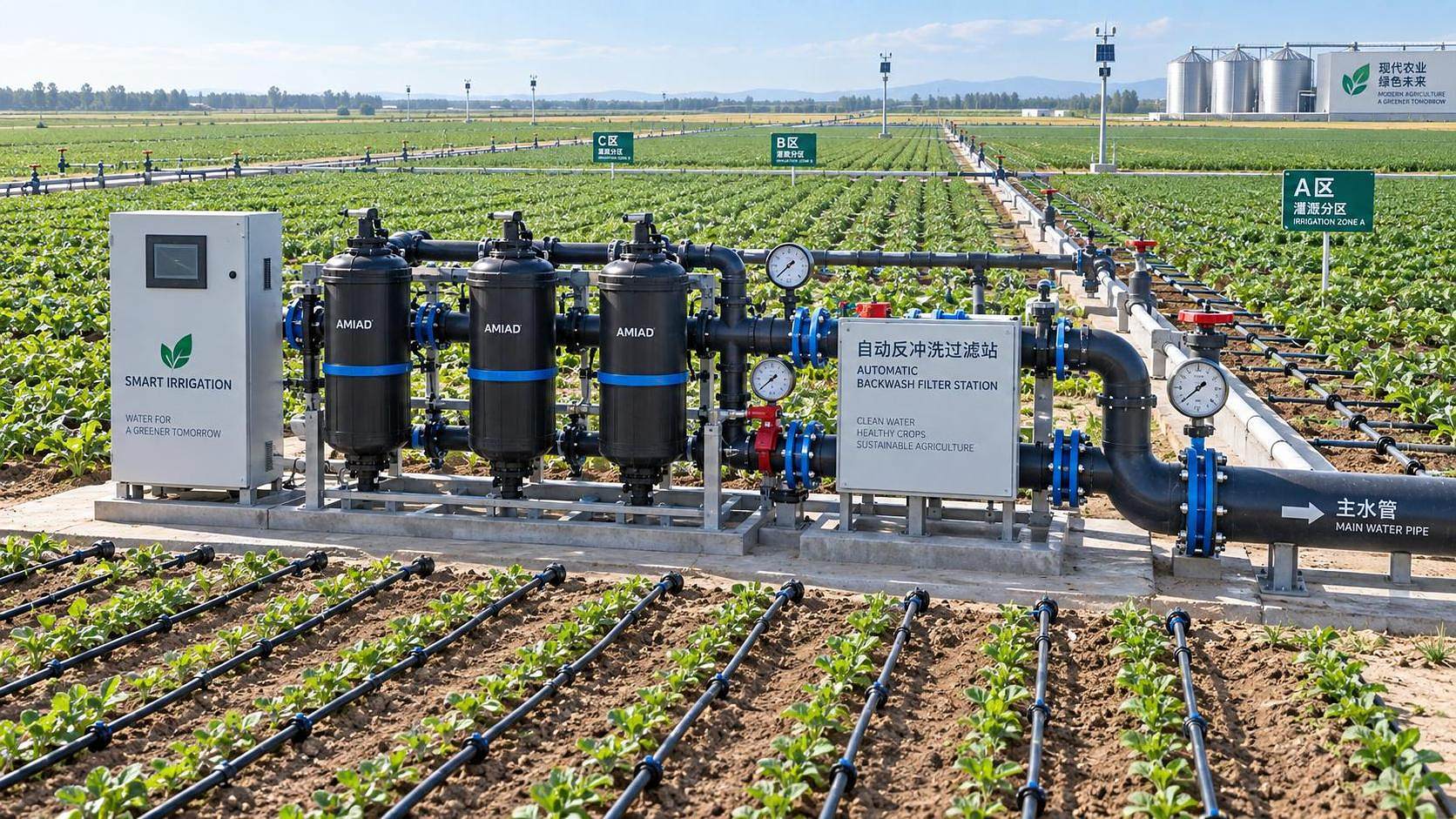 How to Evaluate Drip Irrigation System Manufacturers for Large Farm Projects