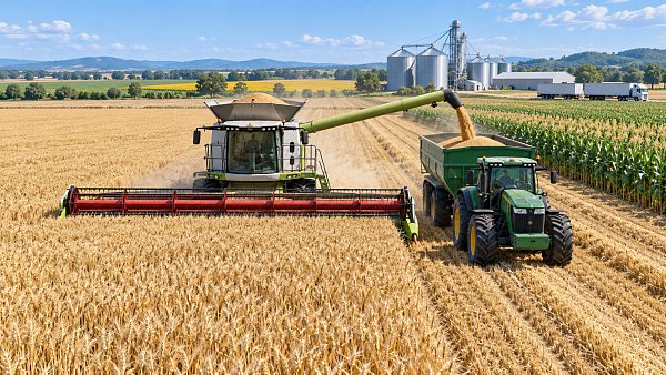 Selecting Grain Farm Equipment by Acreage, Crop Mix, and Harvest Window