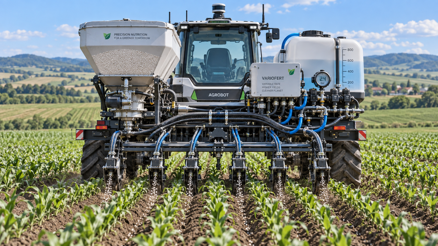 How Sensor Feedback Enables Accurate Variable-Rate Fertilization in Field Conditions