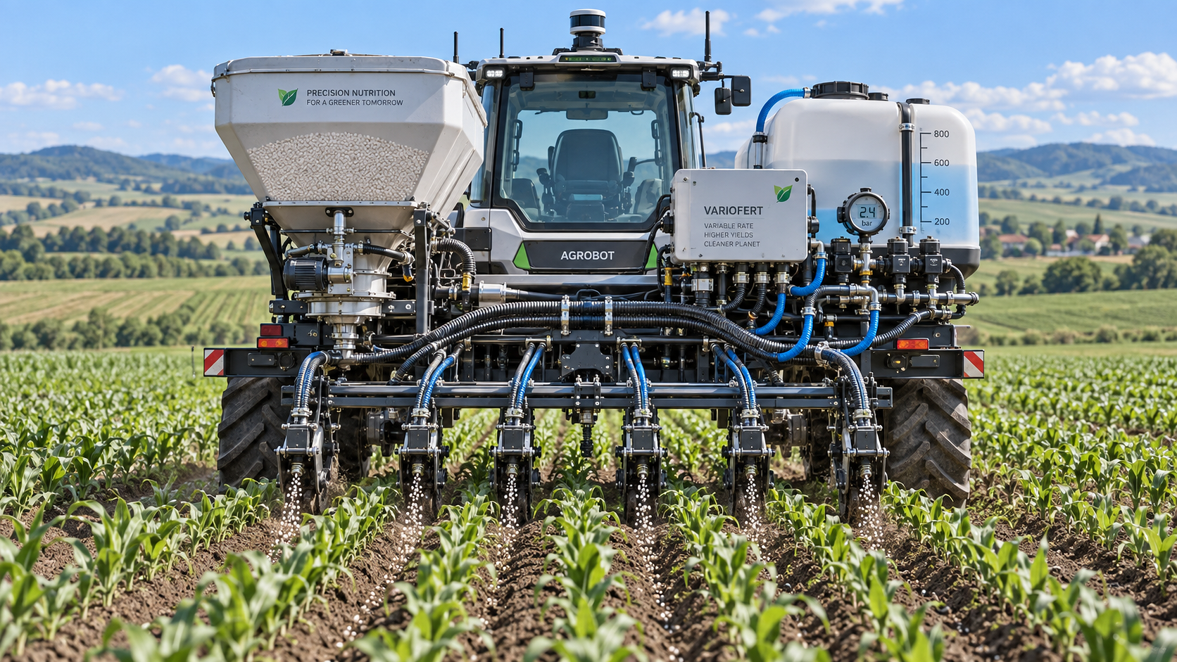 How Sensor Feedback Enables Accurate Variable-Rate Fertilization in Field Conditions How Sensor Feedback Enables Accurate Variable-Rate Fertilization in Field Conditions