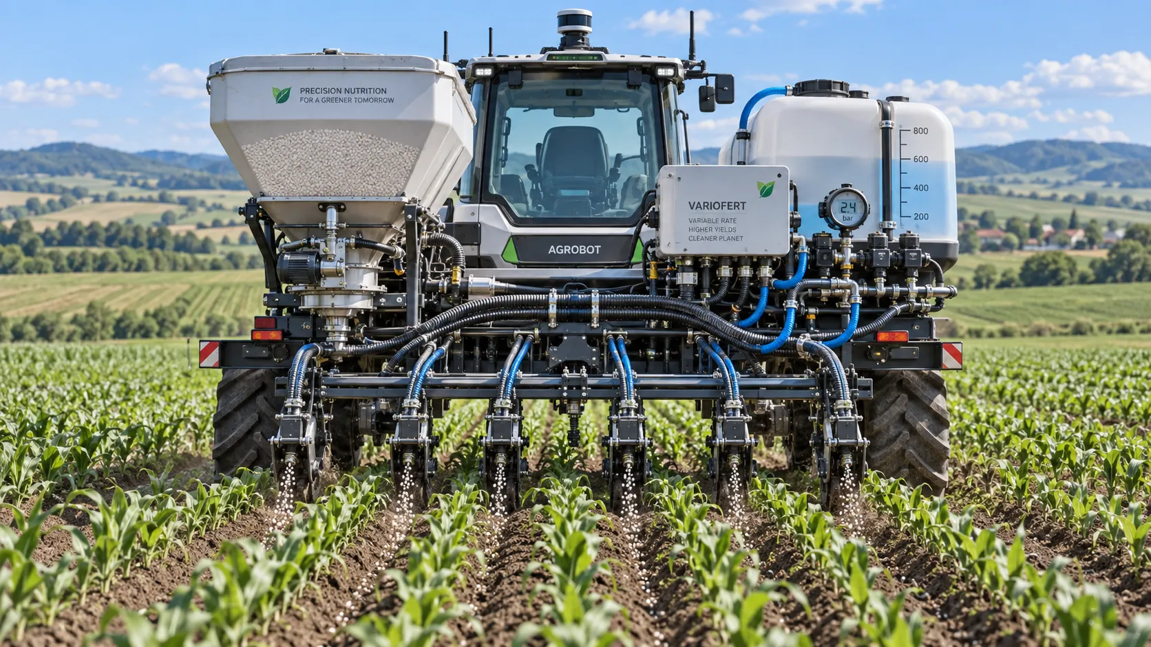 How Sensor Feedback Enables Accurate Variable-Rate Fertilization in Field Conditions