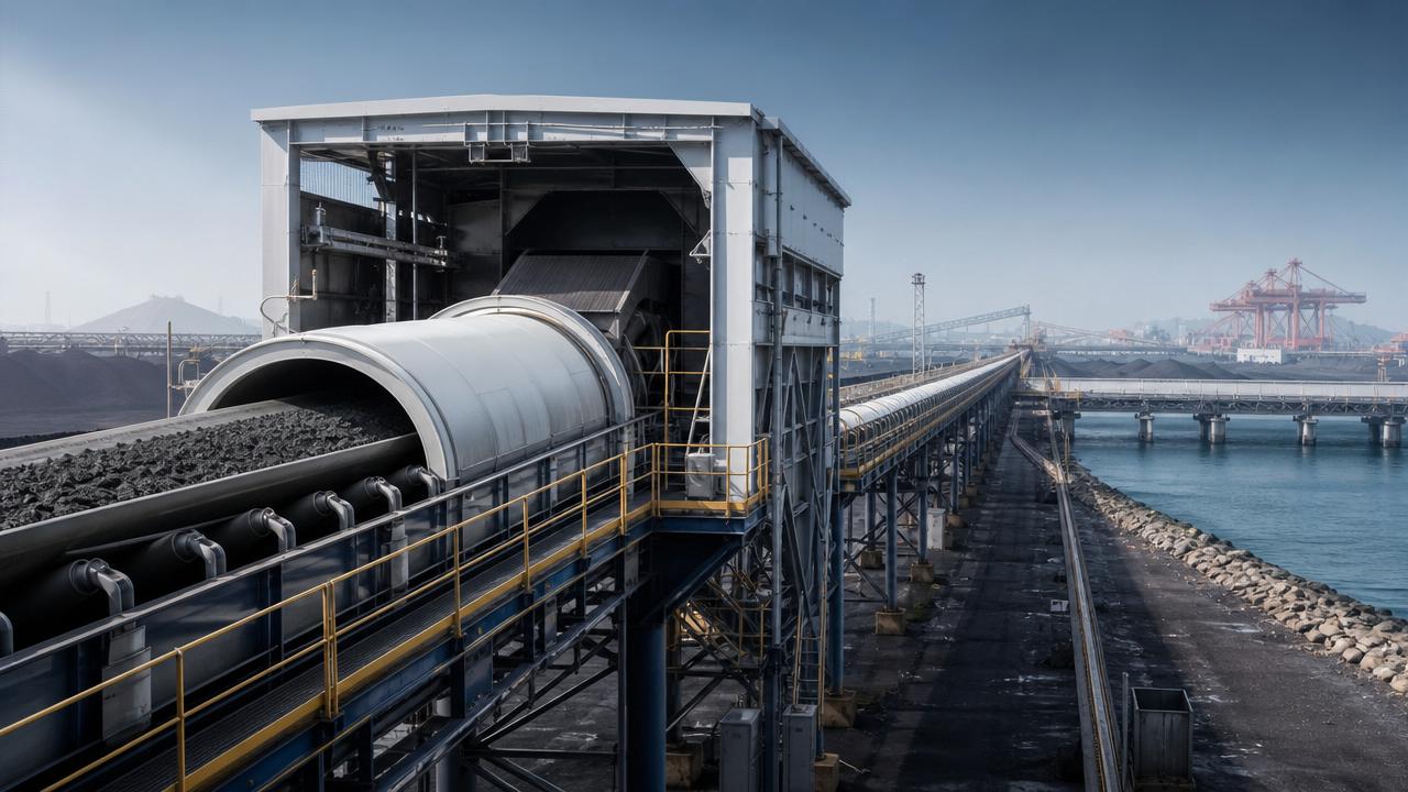 Bulk Terminal Logistics Bottlenecks at Belt Conveyors