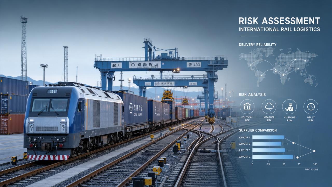 How to Compare Rail Transport Suppliers on Delivery Risk
