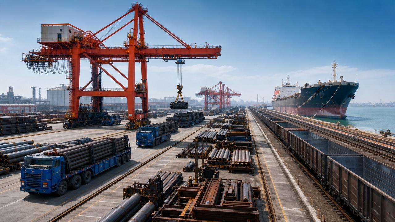 Port Logistics Efficiency Bottlenecks in Heavy Cargo Yards