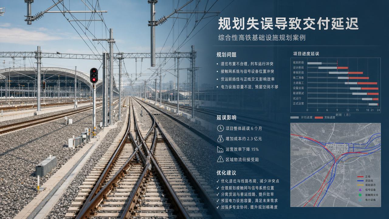 Railway Infrastructure Planning Mistakes That Delay Delivery