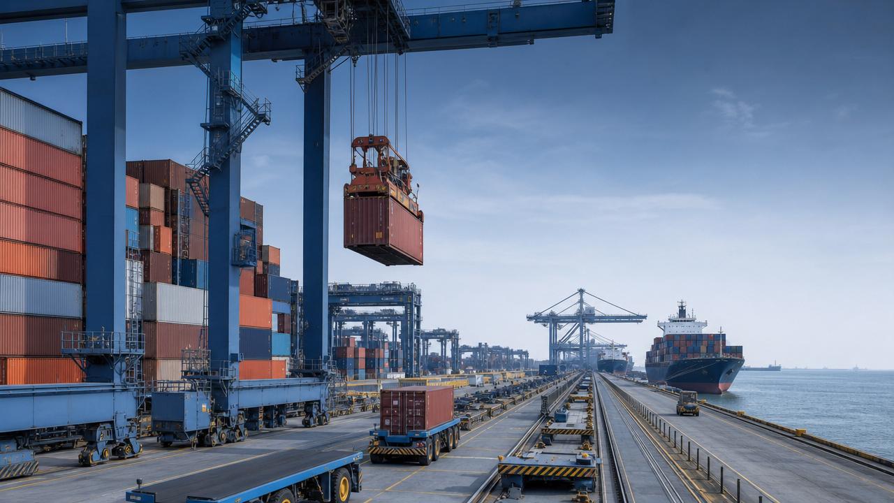 Port Machinery Selection for High-Throughput Berths