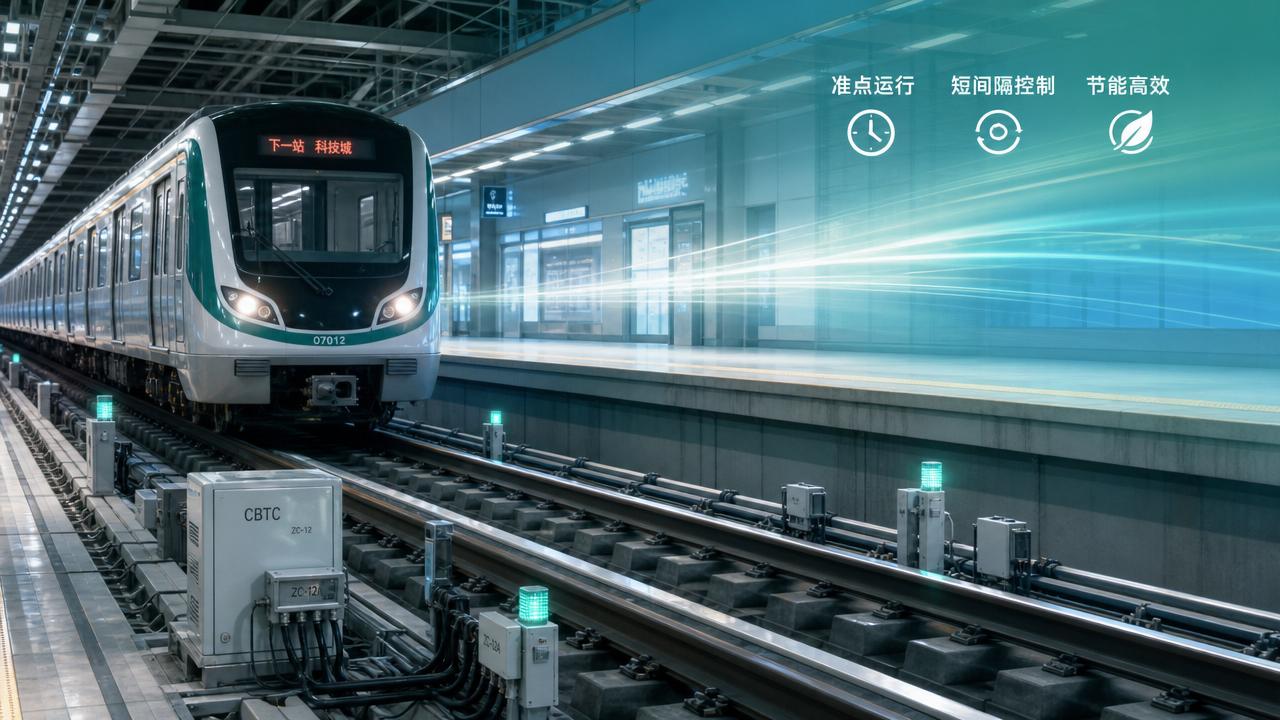 Rail Network Efficiency: How CBTC Reduces Delays and Energy Waste
