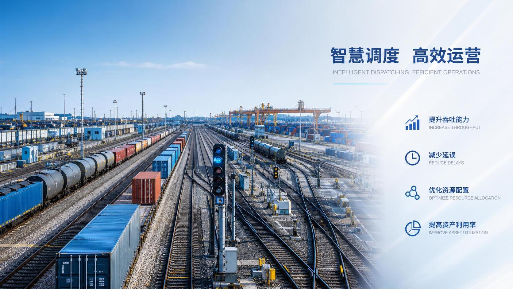 Rail Operations Optimization for Fewer Delays and Better Throughput
