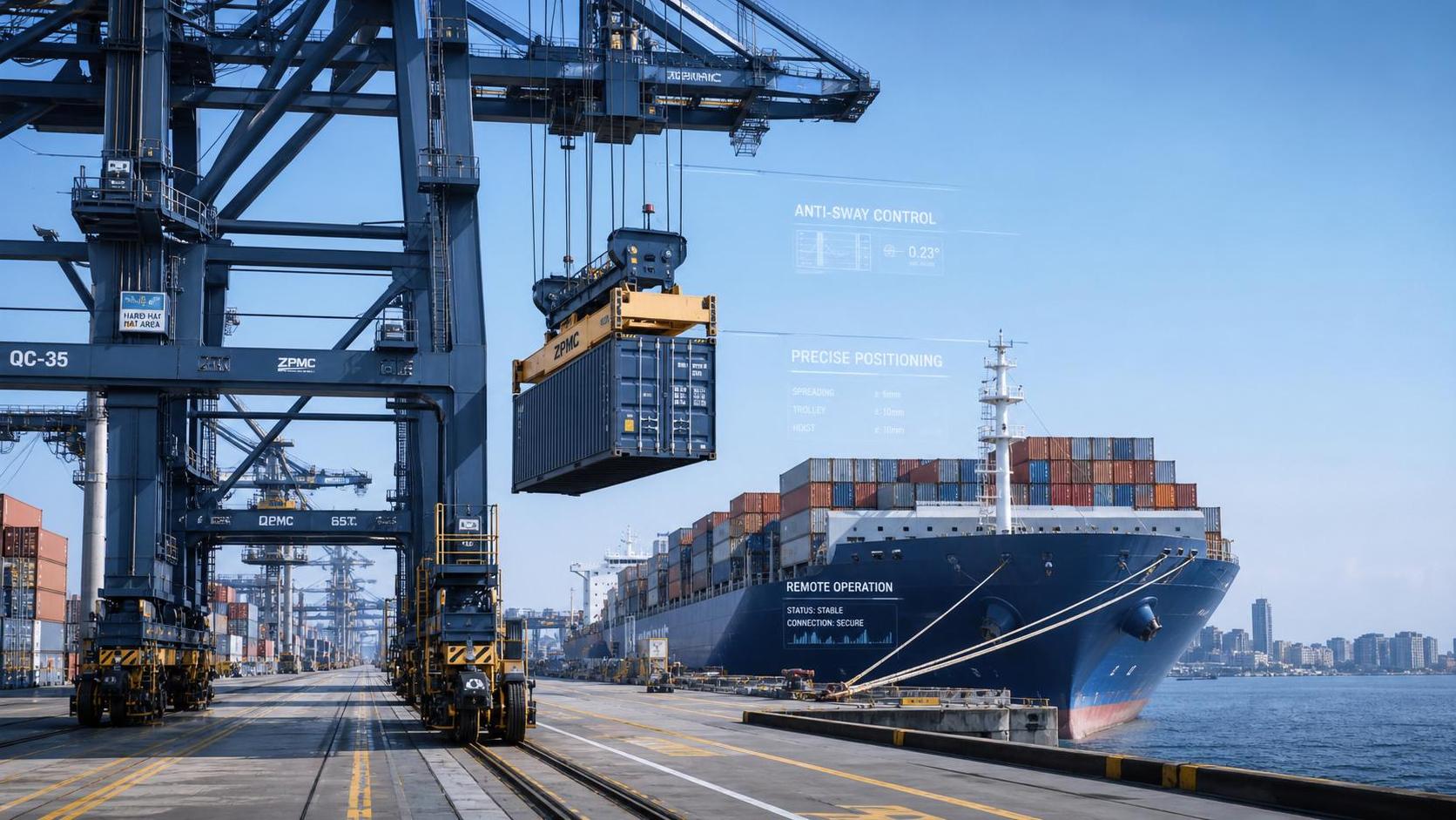 Port Crane Control Systems: Key Features for Stable Remote Operations