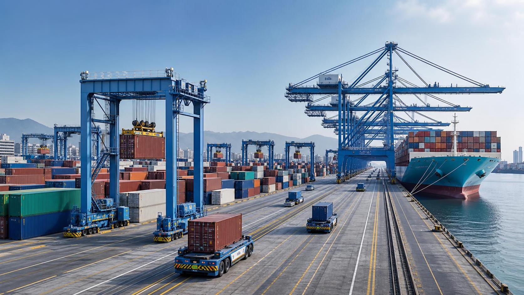How Smart Logistics for Terminals Improves Yard Throughput and Vessel Turnaround
