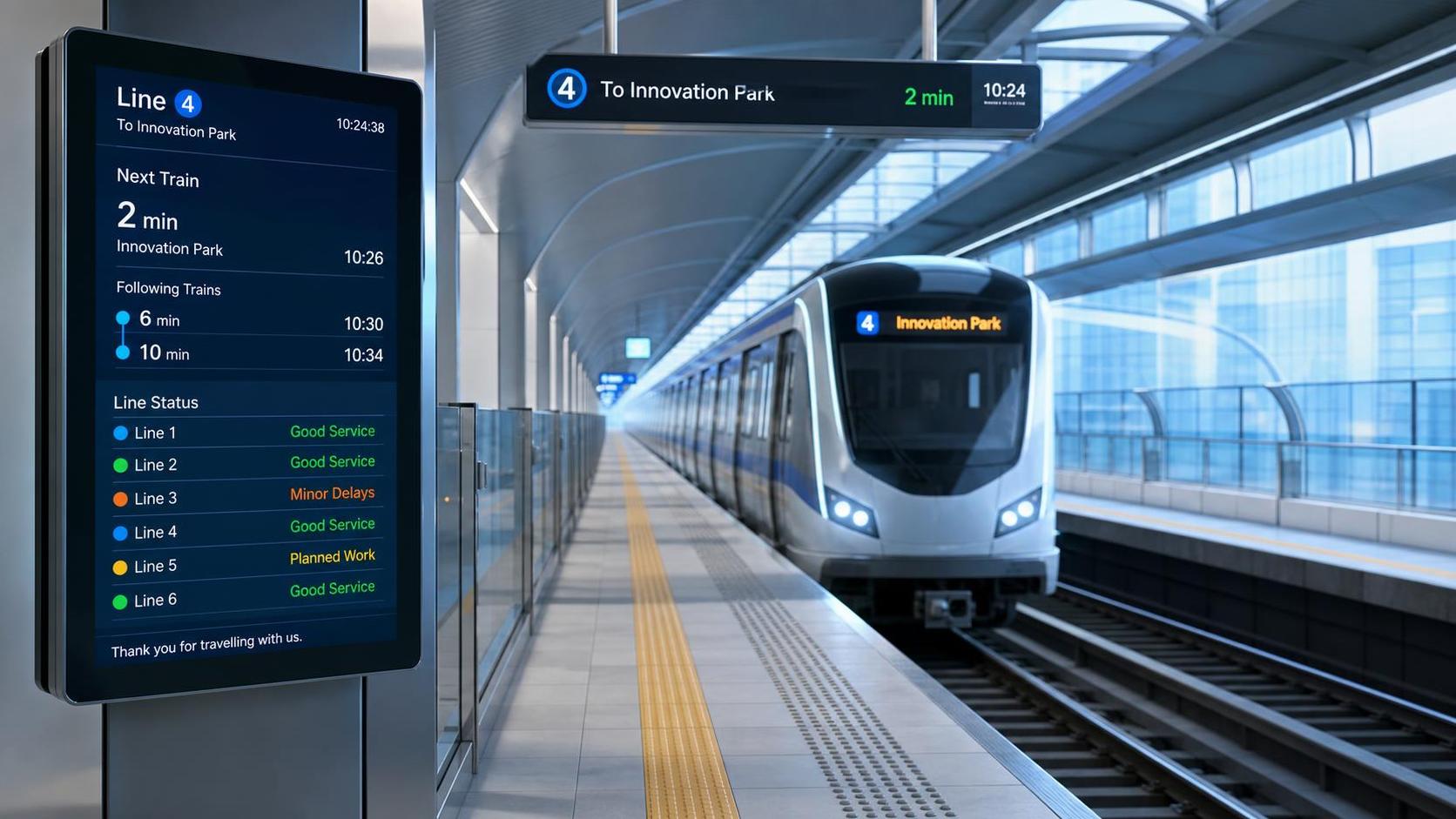 How to Evaluate Metro Passenger Information Systems for Reliability and Real-Time Accuracy