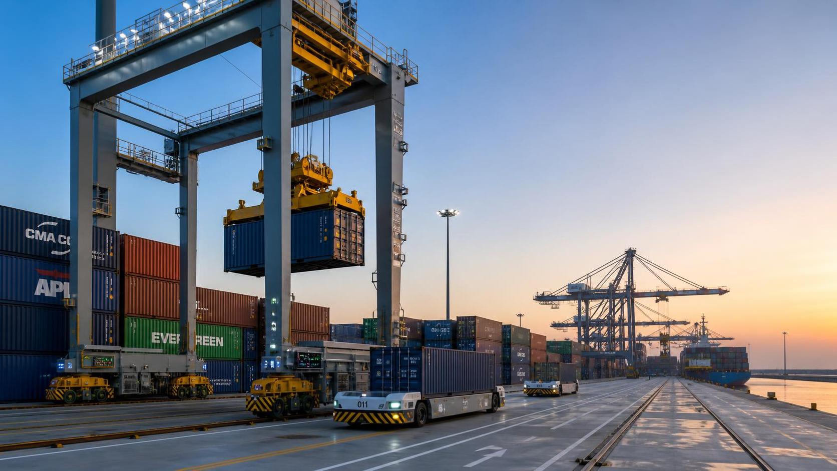 What is driving investment in the automated crane market?