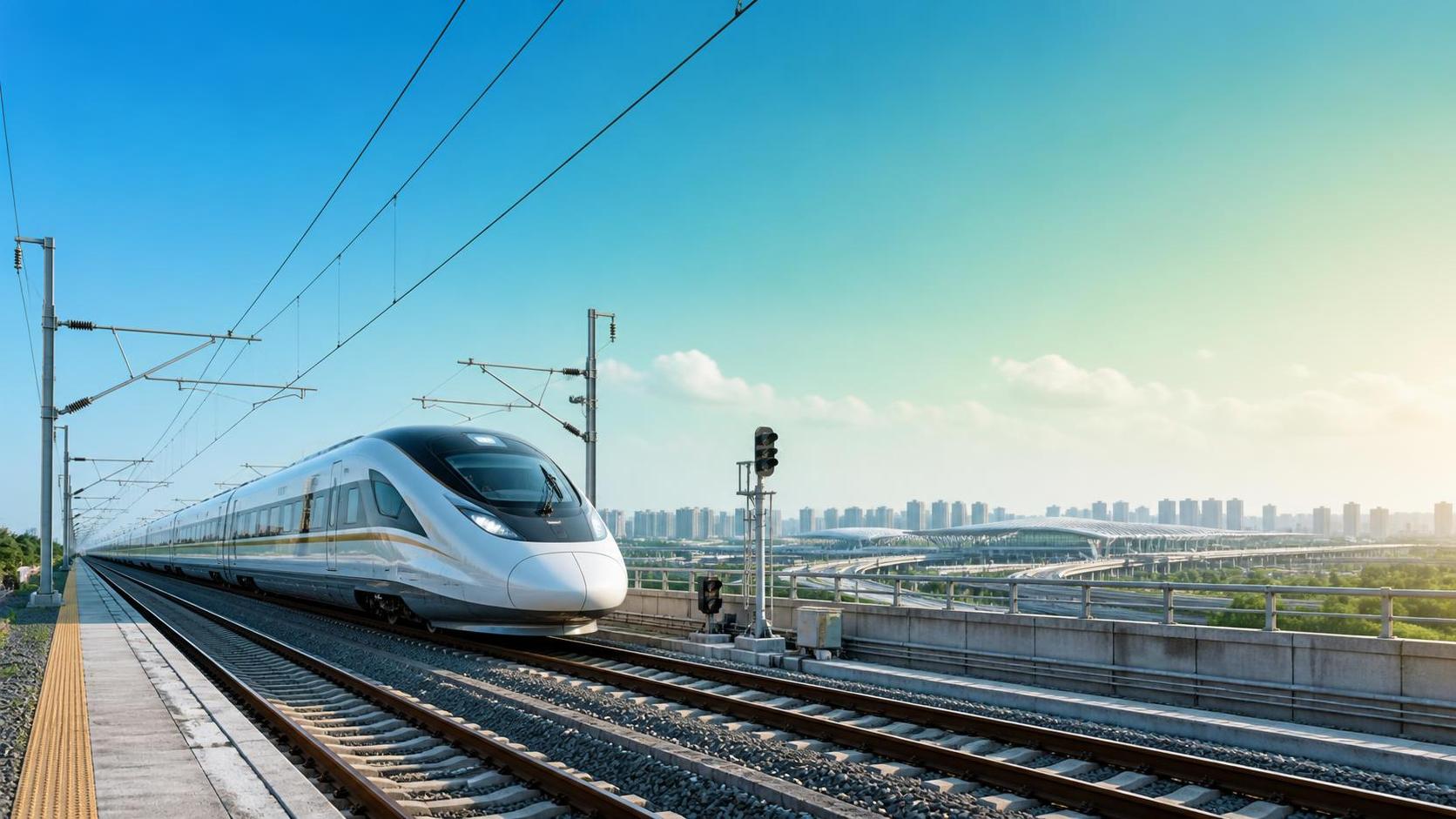 What is driving investment in the high speed train market?