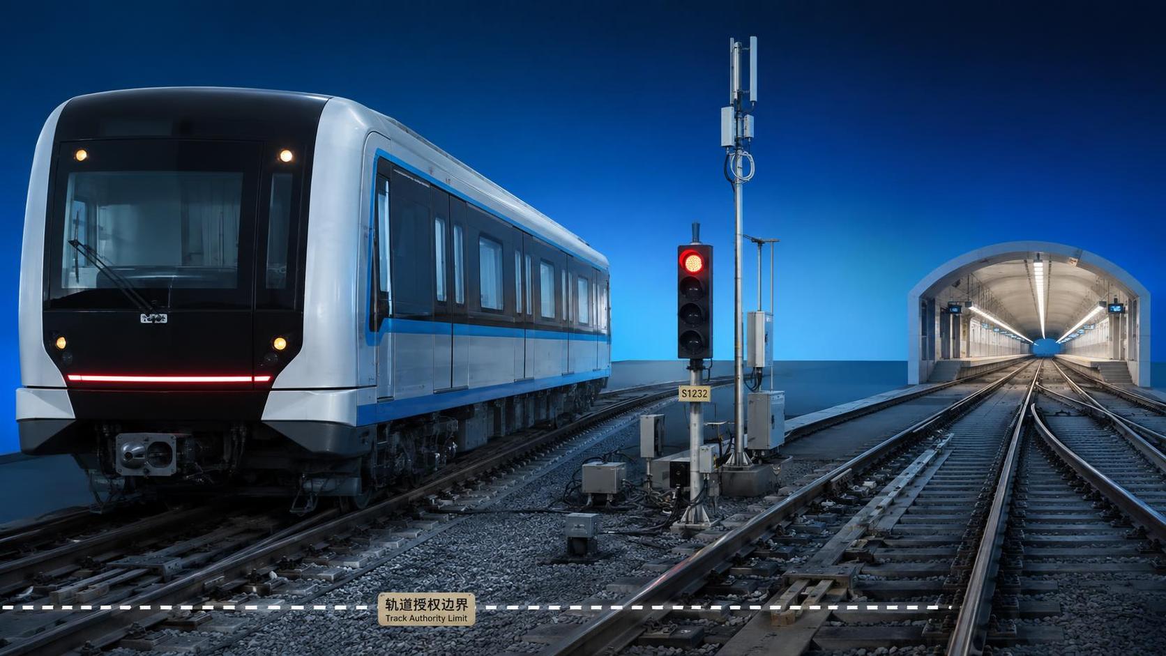 How driverless train technology maintains safety during signal loss