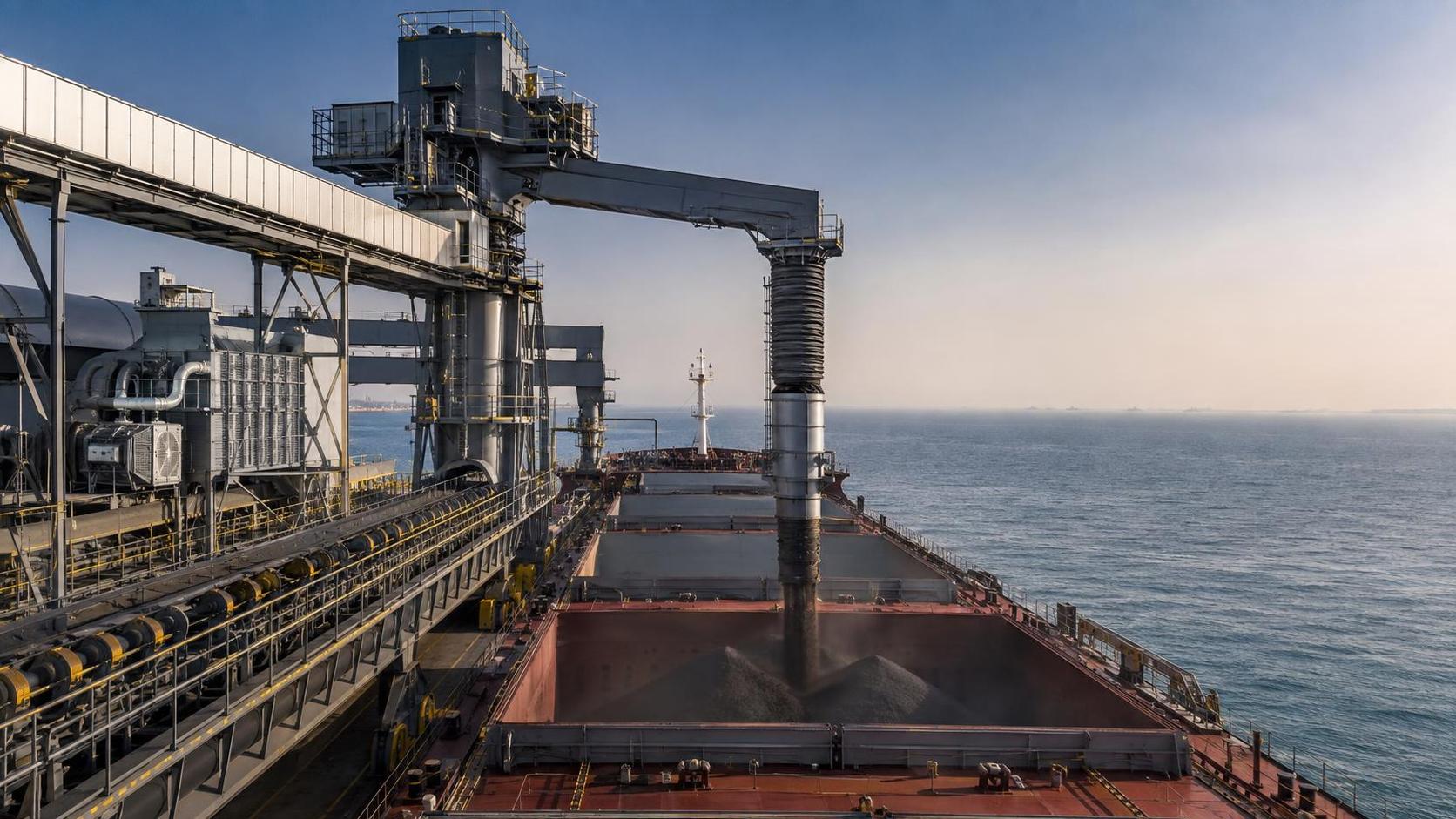 When does high capacity bulk handling require a ship loader upgrade?